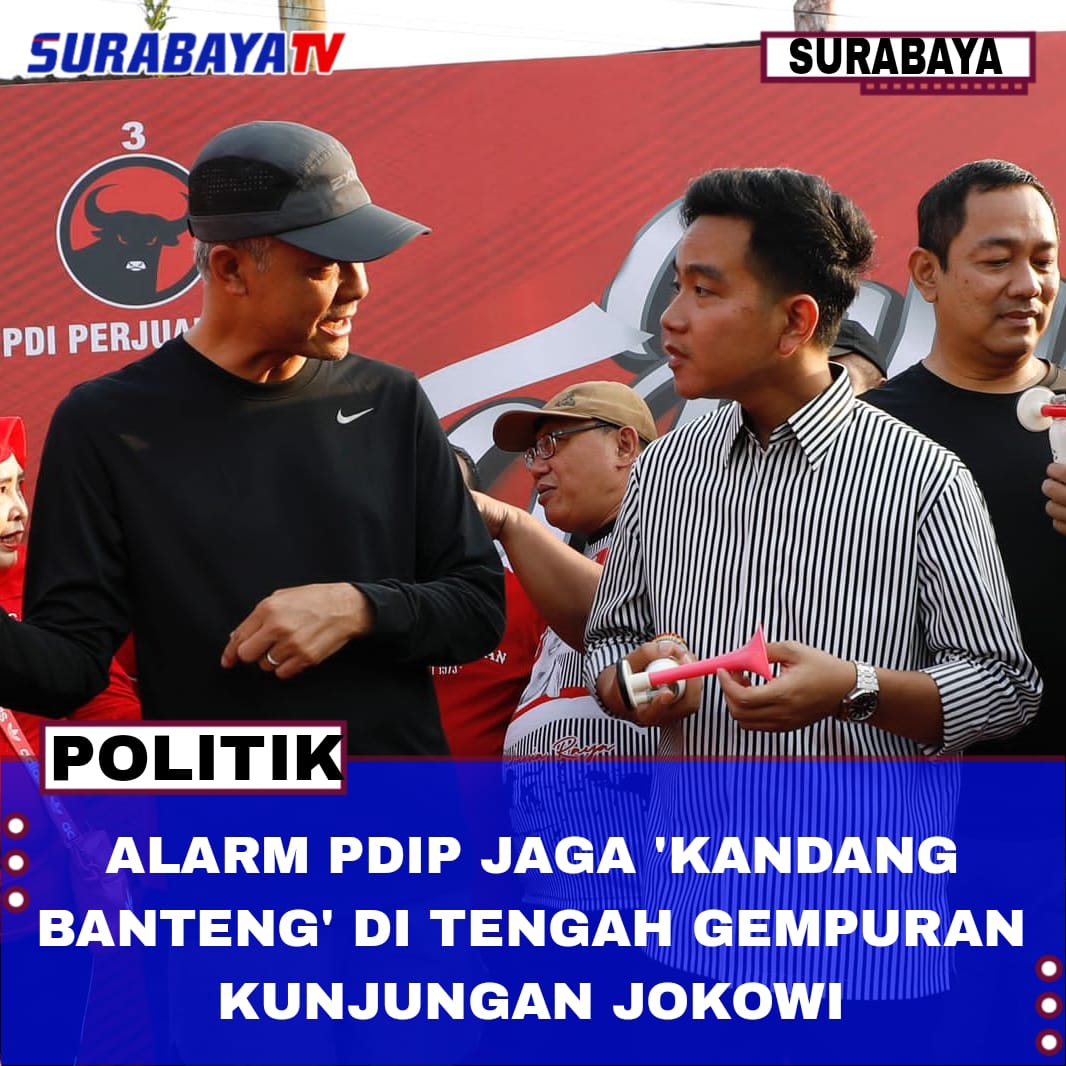 Alarm PDIP Jaga 'Kandang Banteng' di tengah Gempuran Kunjungan Jokowi