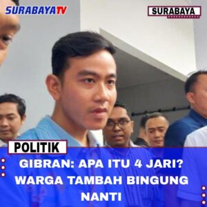 Gibran: Apa Itu 4 Jari? Warga Tambah Bingung Nanti