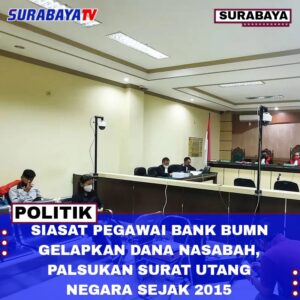 Siasat Pegawai Bank BUMN Gelapkan Dana Nasabah, Palsukan Surat Utang Negara Sejak 2015