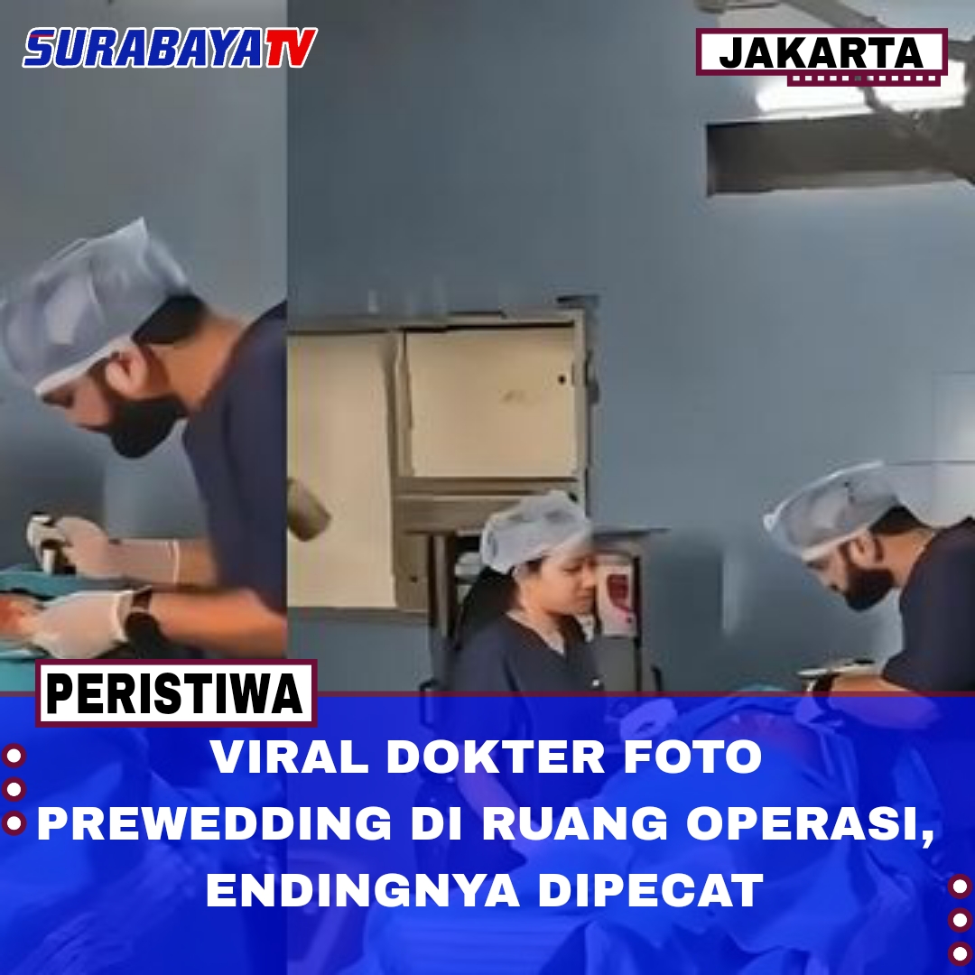 Viral Dokter Foto Prewedding di Ruang Operasi, Endingnya Dipecat