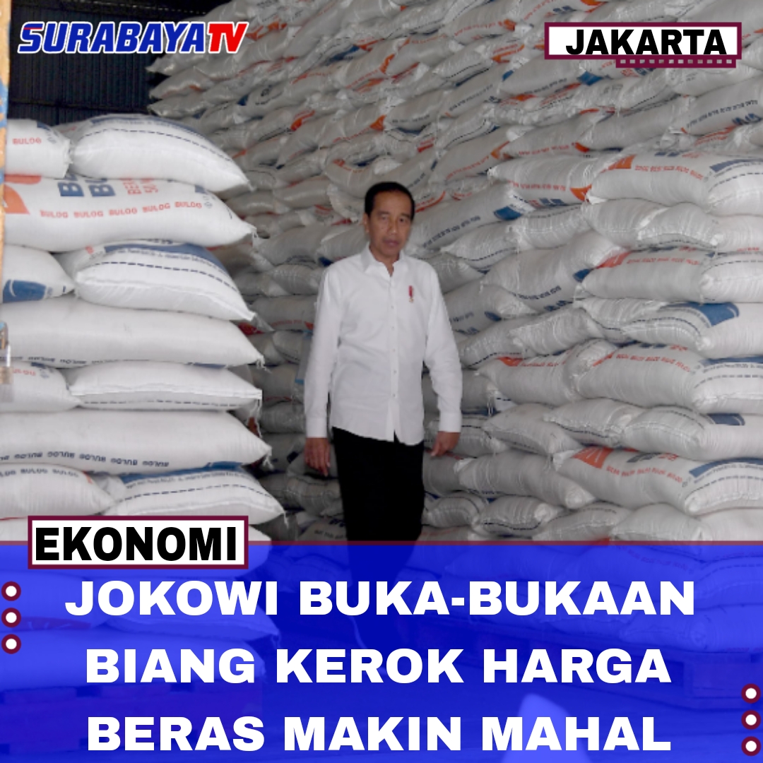 Jokowi Buka-bukaan Biang Kerok Harga Beras Makin Mahal