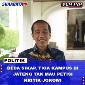 Beda Sikap, Tiga Kampus di Jateng Tak Mau Petisi Kritik Jokowi