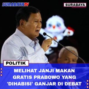 Melihat Janji Makan Gratis Prabowo yang 'Dihabisi' Ganjar di Debat