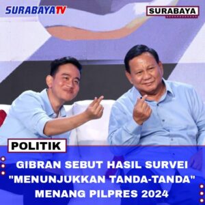 Gibran Sebut Hasil Survei "Menunjukkan Tanda-tanda" Menang Pilpres 2024