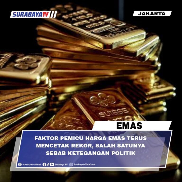 Faktor Pemicu Harga Emas Terus Mencetak Rekor, Salah Satunya Sebab Ketegangan Geopolitik