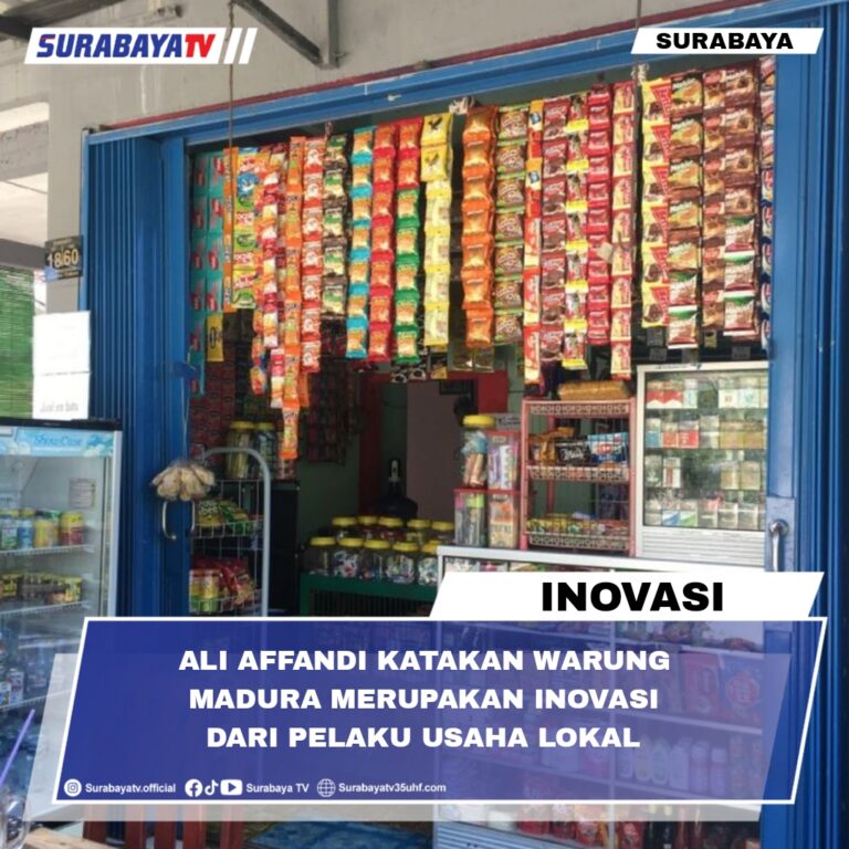 Ali Affandi Katakan Warung Madura Merupakan Inovasi Dari Pelaku Usaha Lokal