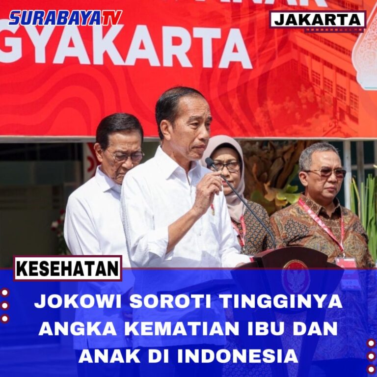 Jokowi Soroti Tingginya Angka Kematian Ibu dan Anak di Indonesia