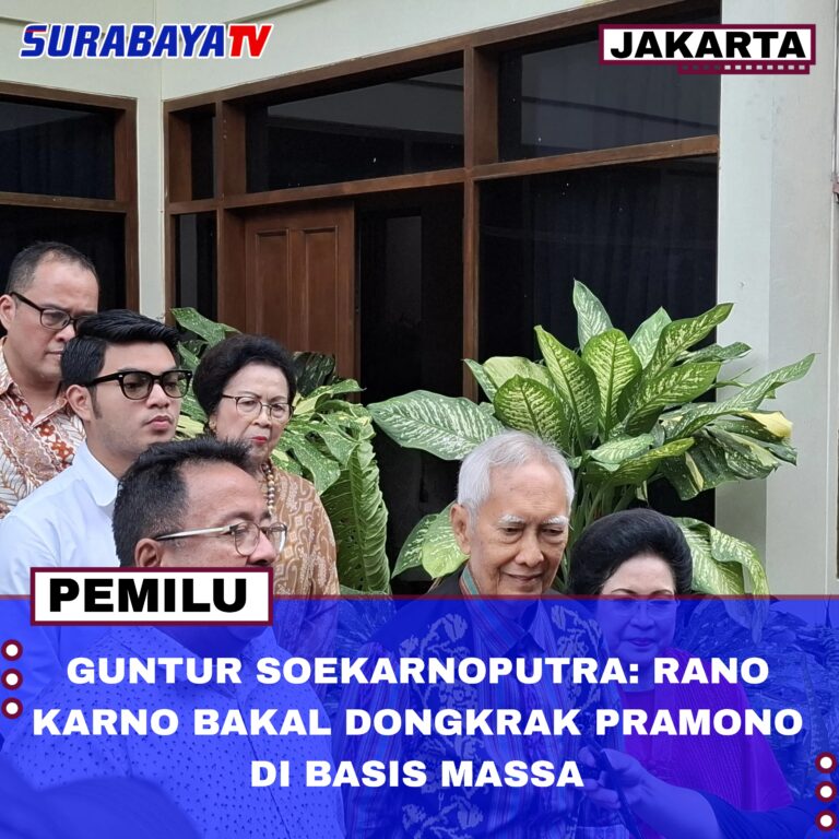 GUNTUR SOEKARNOPUTRA: RANO KARNO BAKAL DONGKRAK PRAMONO DI BASIS MASSA