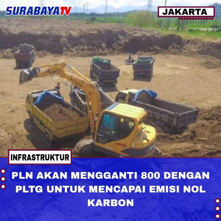 PLN AKAN MENGGANTI 800 DENGAN PLGT UNTUK MENCAPAI EMISI NOL KARBON