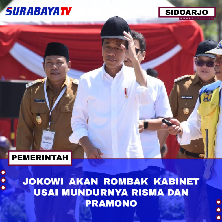 Jokowi Akan Rombak Kabinet Usai mundurnya Risma dan Pramono