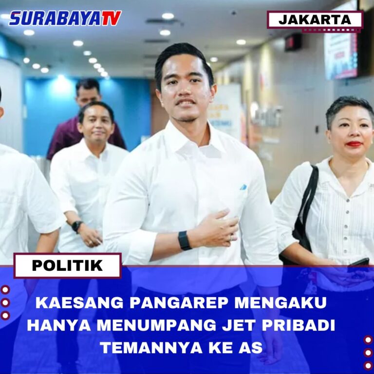 KAESANG PANGAREP MENGAKU HANYA MENUMPANG JET PRIBADI TEMANNYA KE AS