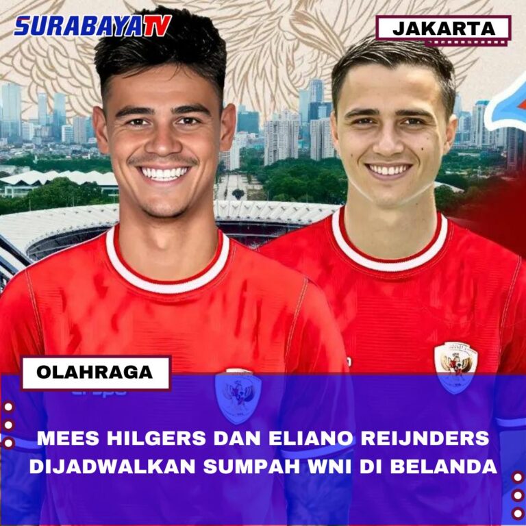 MEES HILGERS DAN ELIANO REIJNDERS DIJADWALKAN SUMPAH WNI DI BELANDA