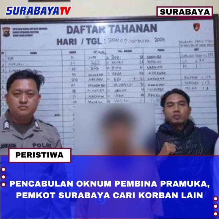 PENCABULAN OKNUM PEMBINA PRAMUKA, PEMKOT SURABAYA CARI KORBAN LAIN