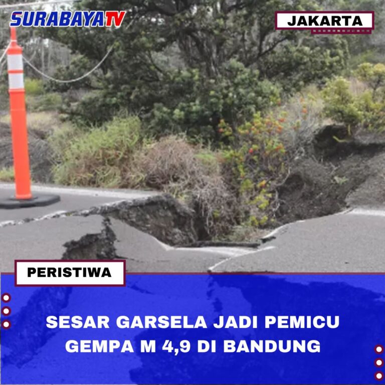 SESAR GARSELA JADI PEMICU GEMPA M 4,9 DI BANDUNG