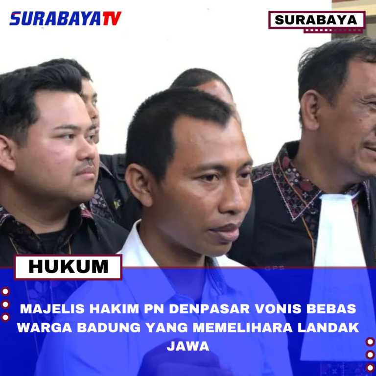 MAJELIS HAKIM PN DENPASAR VONIS BEBAS WARGA BADUNG YANG MEMELIHARA LANDAK JAWA