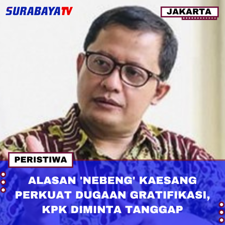 ALASAN ‘NEBENG’ KAESANG PERKUAT DUGAAN GRATIFIKASI, KPK DIMINTA TANGGAP