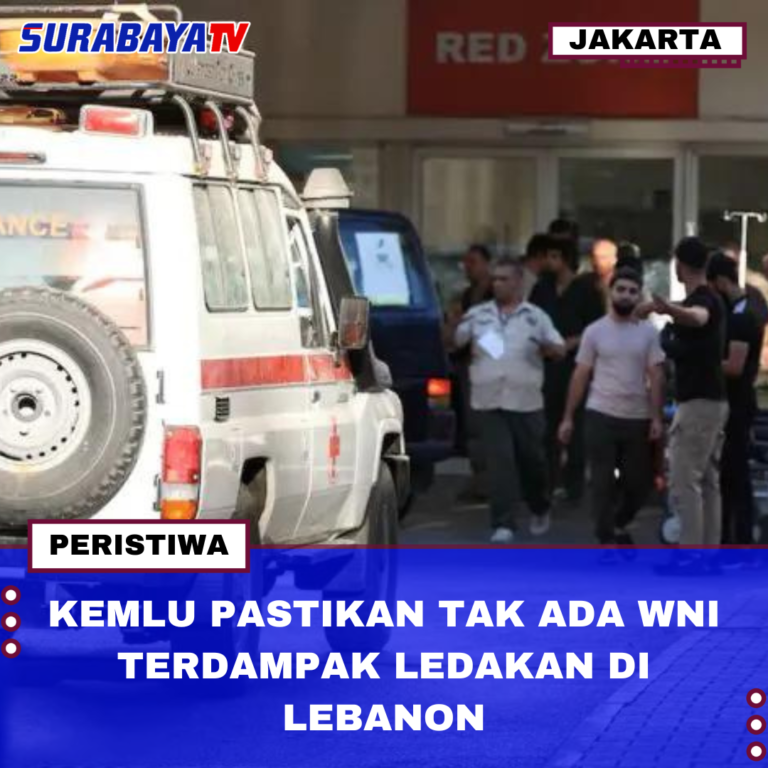 KEMLU PASTIKAN TAK ADA WNI TERDAMPAK LEDAKAN DI LEBANON