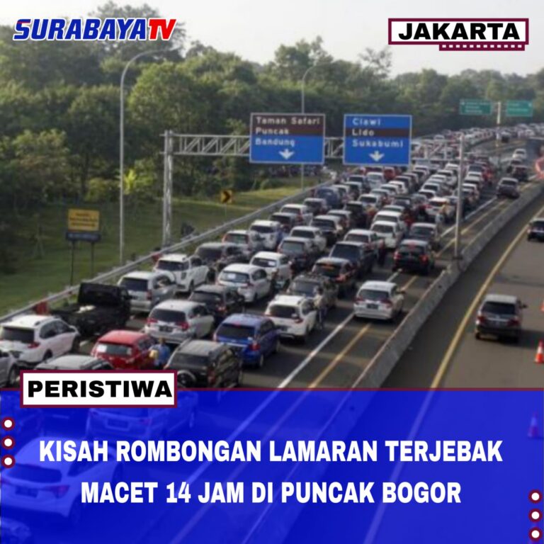 KISAH ROMBONGAN LAMARAN TERJEBAK MACET 14 JAM DI PUNCAK BOGOR