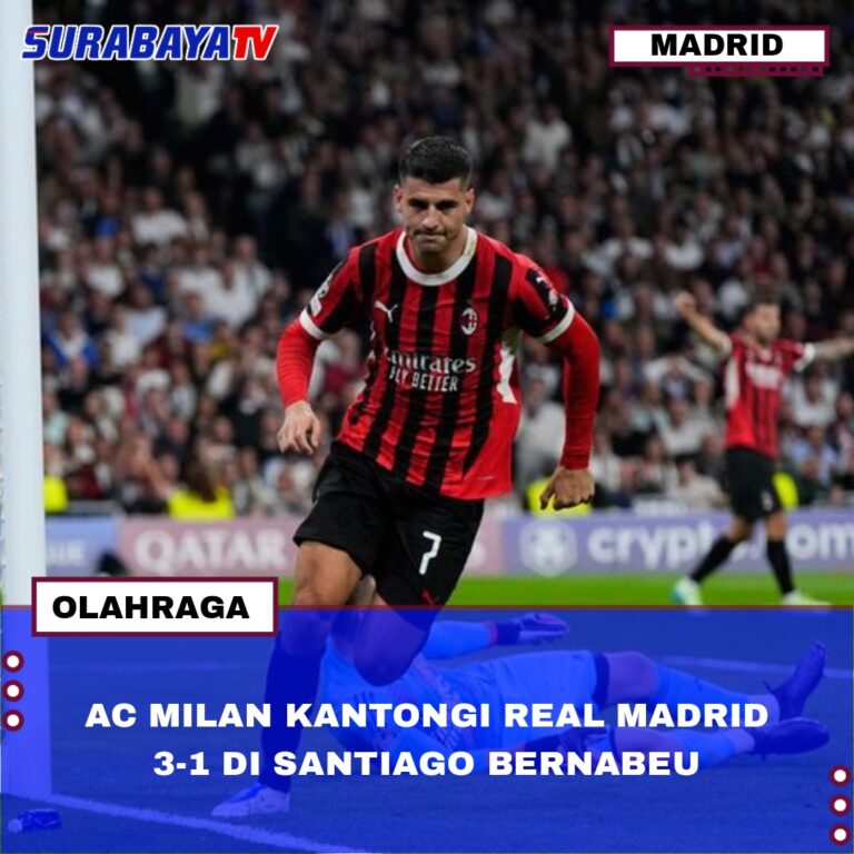 AC MILAN KANTONGI REAL MADRID 3-1 DI SANTIAGO BERNABEU