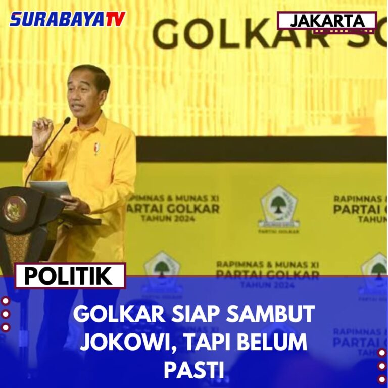 GOLKAR SIAP SAMBUT JOKOWI, TAPI BELUM PASTI