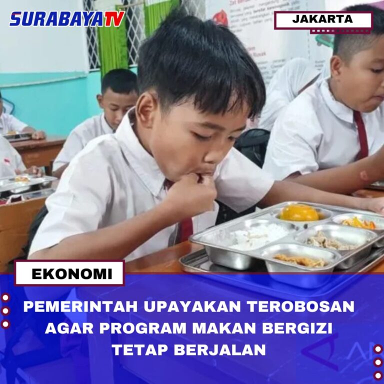 PEMERINTAH UPAYAKAN TEROBOSAN AGAR PROGRAM MAKAN BERGIZI GRATIS TETAP BERJALAN