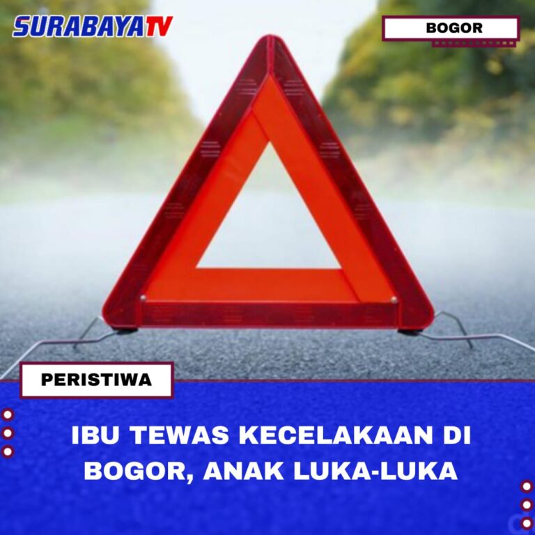 IBU TEWAS KECELAKAAN DI BOGOR, ANAK LUKA-LUKA