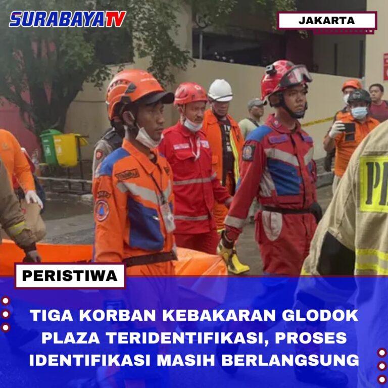 TIGA KORBAN KEBAKARAN GLODOK PLAZA TERIDENTIFIKASI, PROSES IDENTIFIKASI MASIH BERLANGSUNG