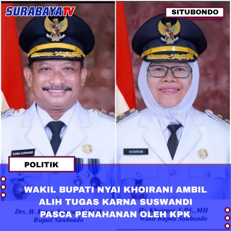 WAKIL BUPATI NYAI KHOIRANI AMBIL ALIH TUGAS KARNA SUSWANDI PASCA PENAHANAN OLEH KPK