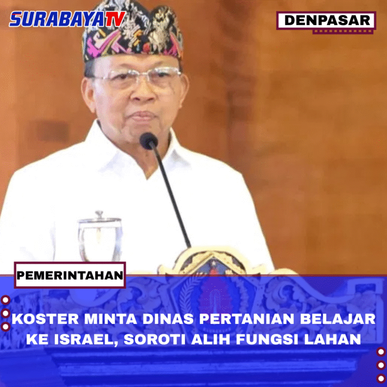 KOSTER MINTA DINAS PERTANIAN BELAJAR KE ISRAEL, SOROTI ALIH FUNGSI LAHAN